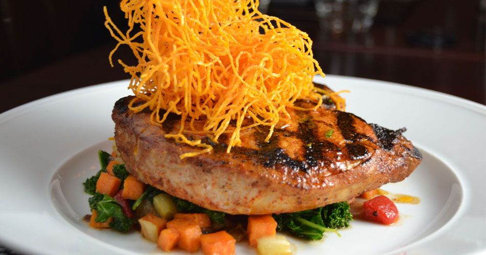 Sweet Tea Brined Pork Porterhouse